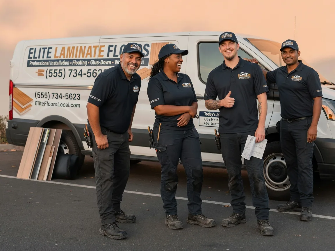 Laminate flooring installation company in Dewey, OK